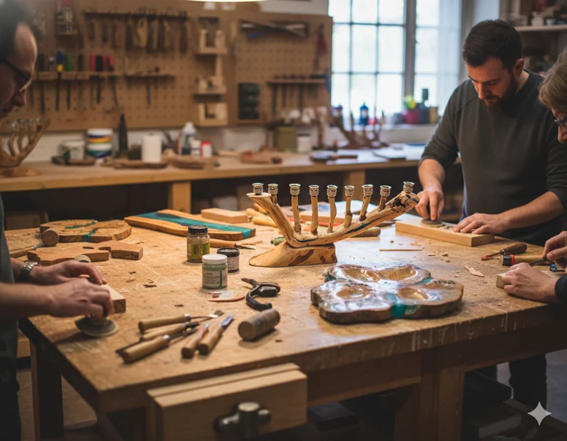 סדנת עבודה בעץ למתחילים