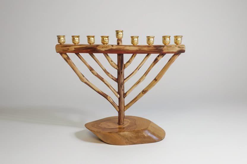 חנוכייה דגם ירושלים