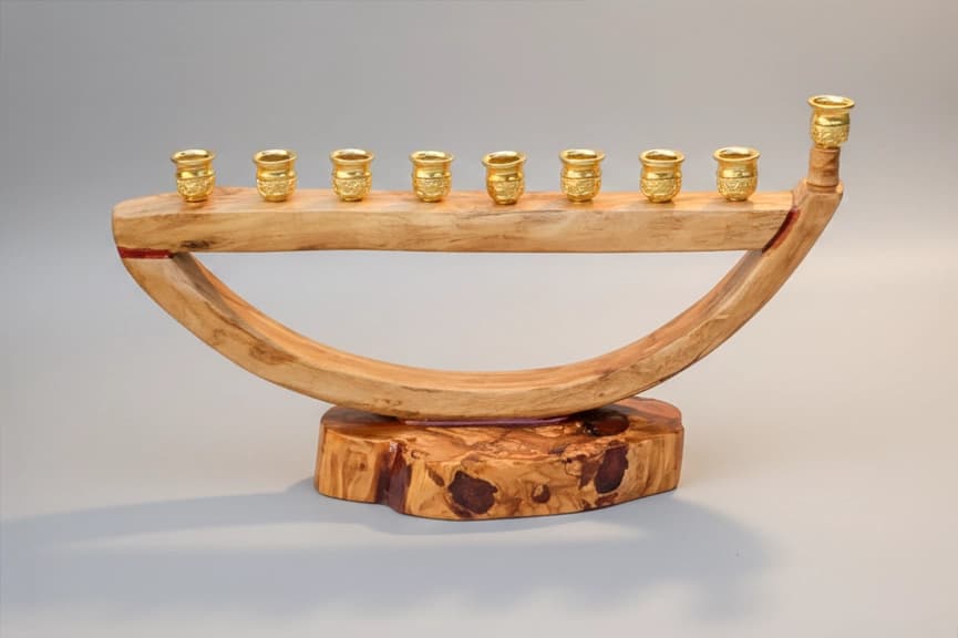 חנוכייה דגם זבולון